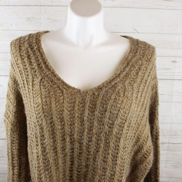 𝅺POL Large Chunky Knit Pullover Oversized Sweater L - Picture 4 of 6